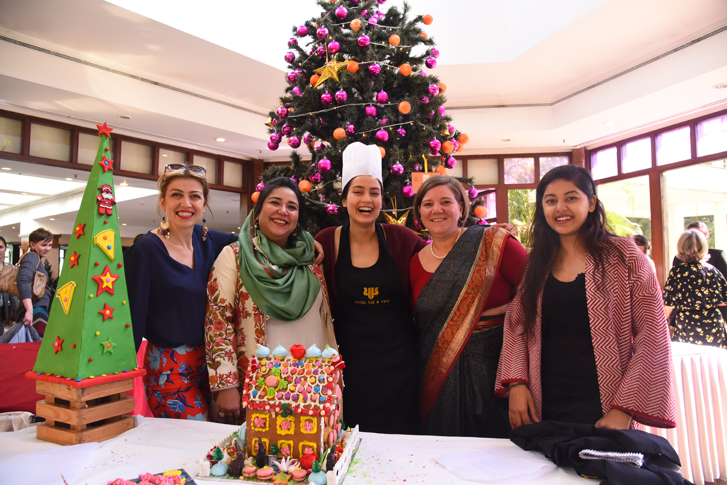 Hotel Yak & Yeti Organized It's Annual Gingerbread Decoration and Wish Tree