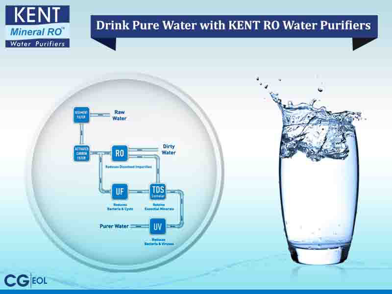 KENT RO Water Purifiers with multiple purification processes help in controlling Waterborne diseases like Cholera