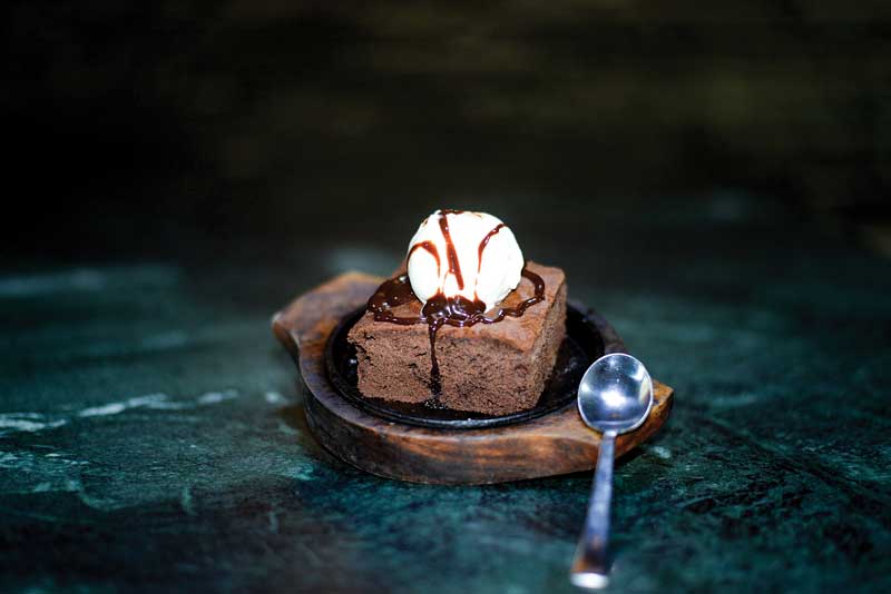 Sizzling Brownie