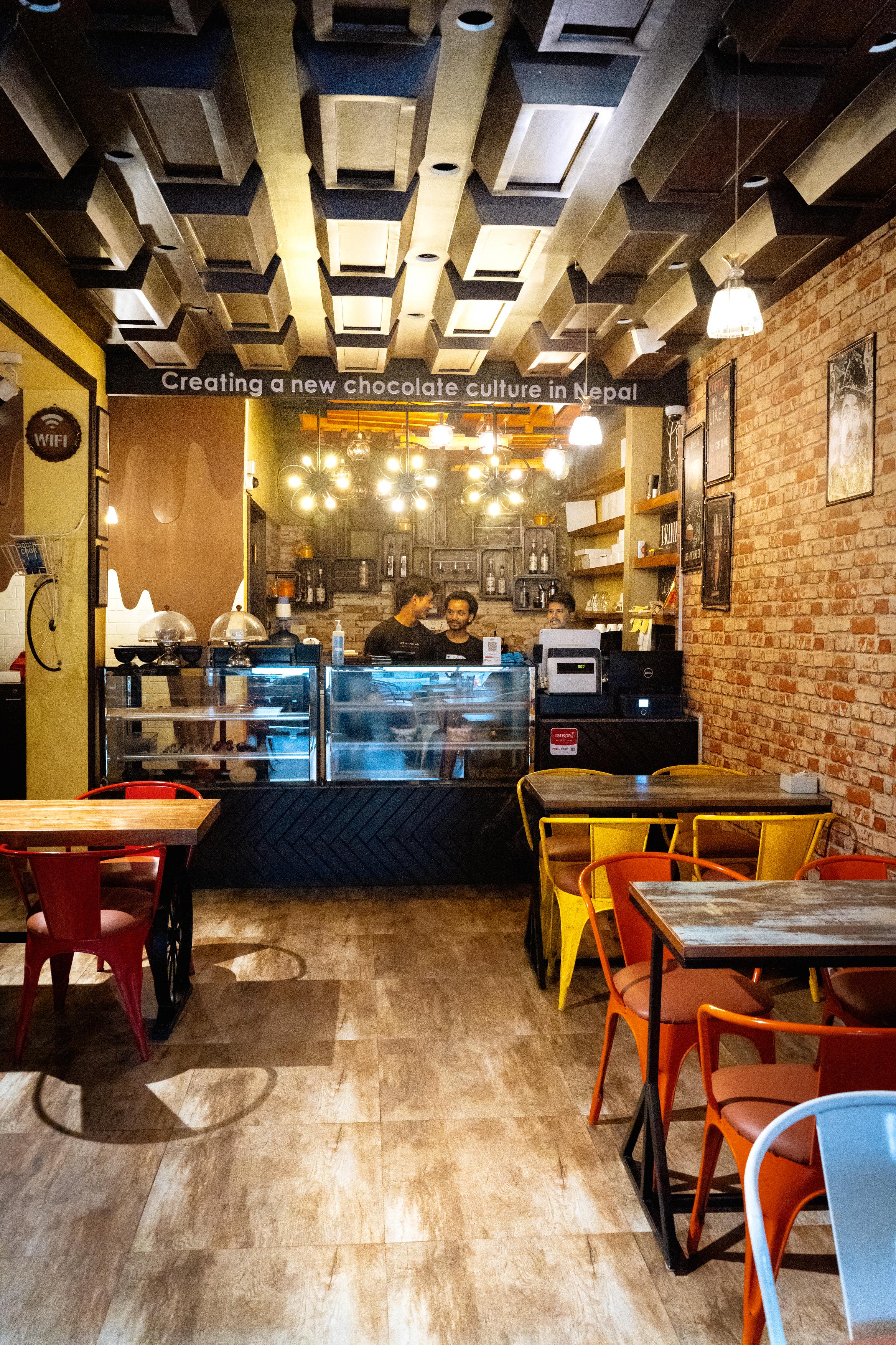 An escape to the world of chocolate fantasy