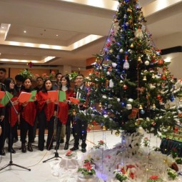 Christmas Tree Lighting Ceremony at Radisson Hotel Kathmandu