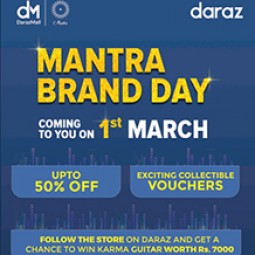 Daraz Announced Brand Day with Mantra