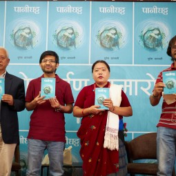 Author Suresh Pranjali's second novel 'Panighatta' has been released. 